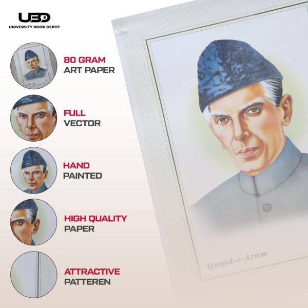 Quaid e Azam Potrait - Image 3