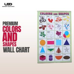 Colors and Shapes Wall Poster | Colours Name Wall Chart for Classroom