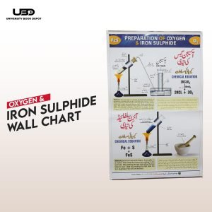"Oxygen Gas and Iron Sulfide Preparation" wall chart