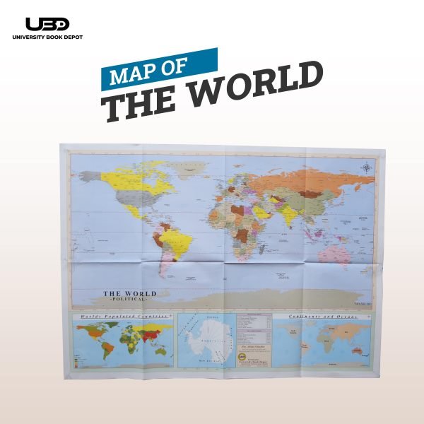 Map of World in English