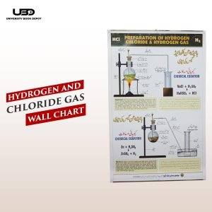 Preparation of Hydrogen Gas and Hydrogen chloride Gas | Chemistry Wall Chart for Classroom and School Decoration
