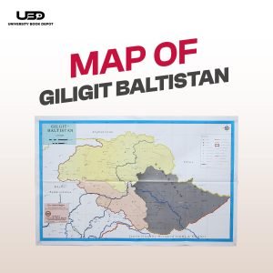 Gilgit-Baltistan Map in English | Wall poster for Gilgit-Baltistan