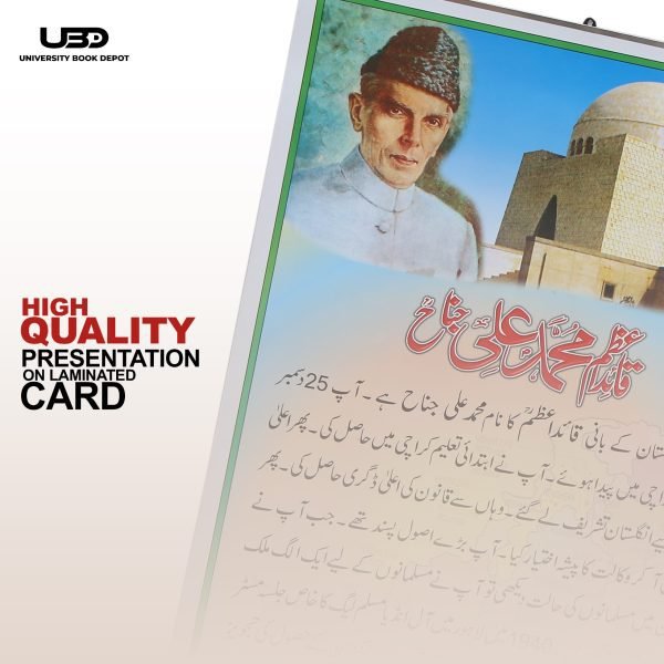 Quaid e Azam Essay with Pictures | Brief Essay on Life of Quaid e Azam | Wall Poster For Classroom, School Decoration - Image 5