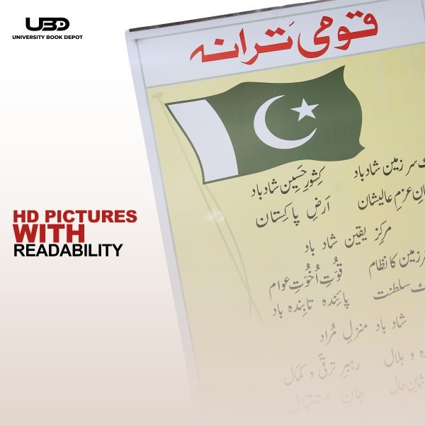 Quami Tarana Wall Poster / National Anthem on Wall Chart for School Decoration - Image 6