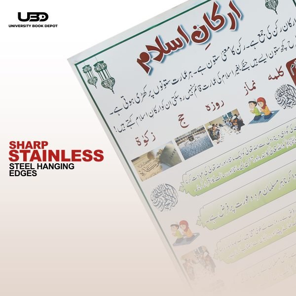 Arkan e islam Wall poster | 5 pillars of Islam Explanation on Wall Chart - Image 7