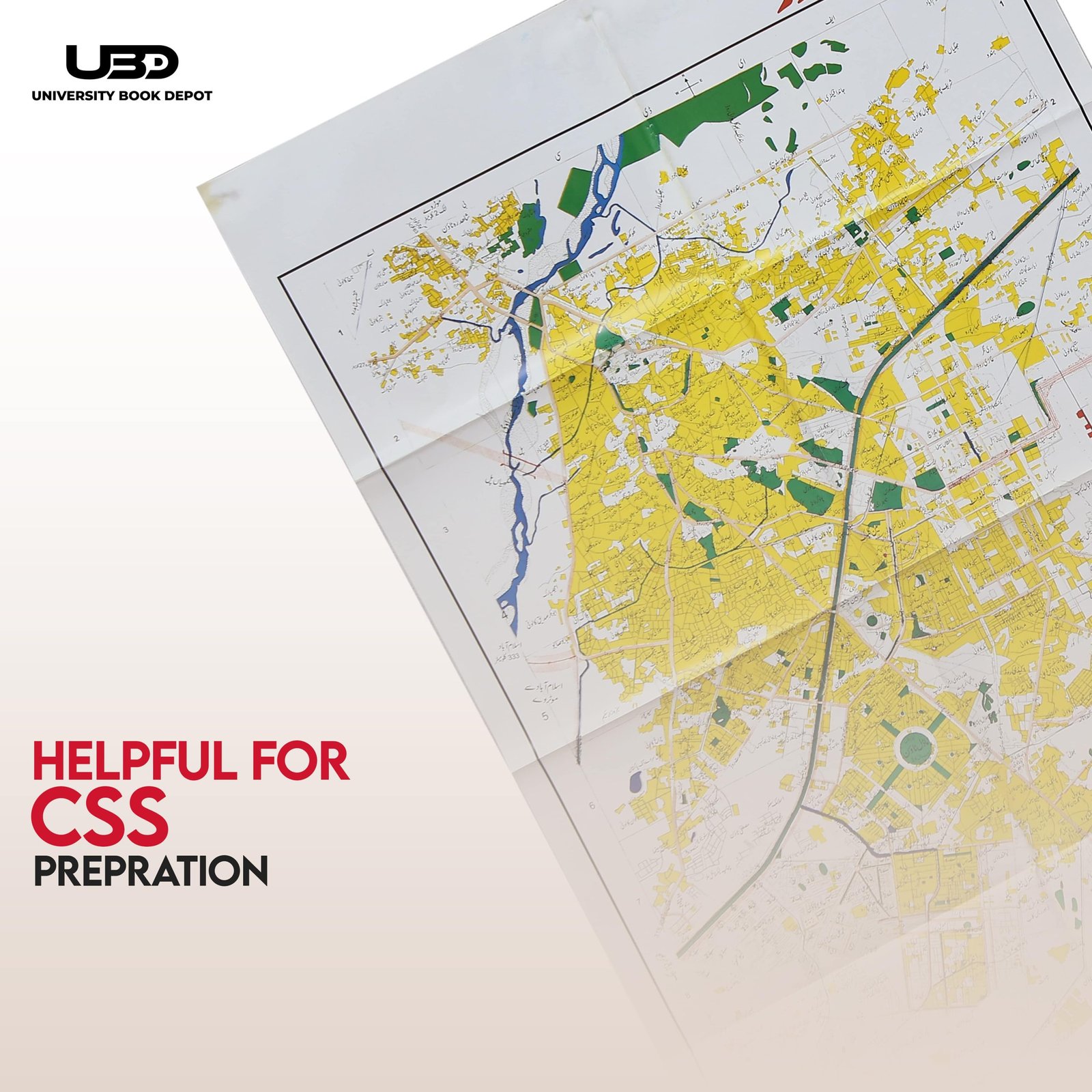 Lahore City Map in Urdu - Image 7